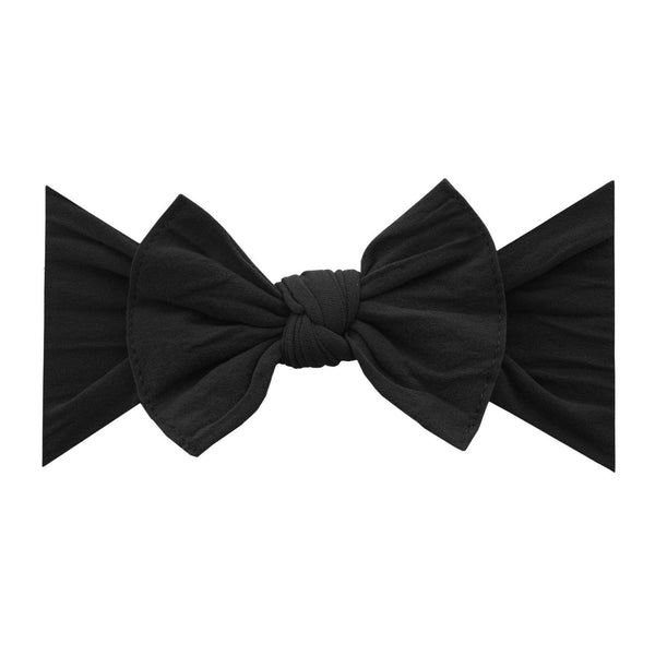 knot-black Baby Bling Bows clips headbands - Sophia's StyleKNOT-
